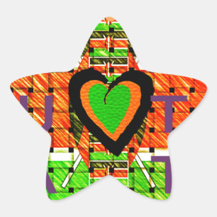 All of Africa In one country. Make it Kenya Flag Star Sticker