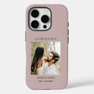 All of Me Loves All of You Custom Photo Collage iPhone 16 Pro Case