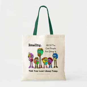 All Of The Cool People Read Tote Bag