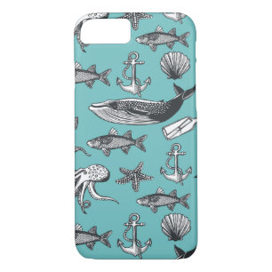All Of The Sea Pattern iPhone 8/7 Case