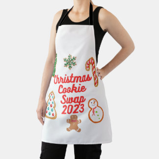 All-Over Apron Cookie Swap 2023 Print