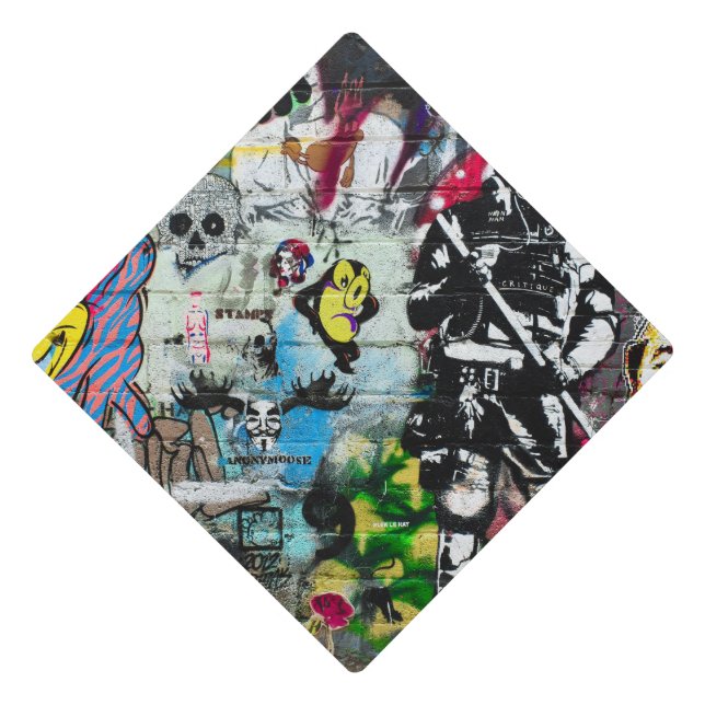 all over it graduation cap topper (Front)
