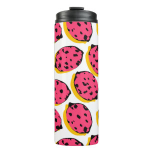 all over lemon patternabstract,art,background,cart thermal tumbler
