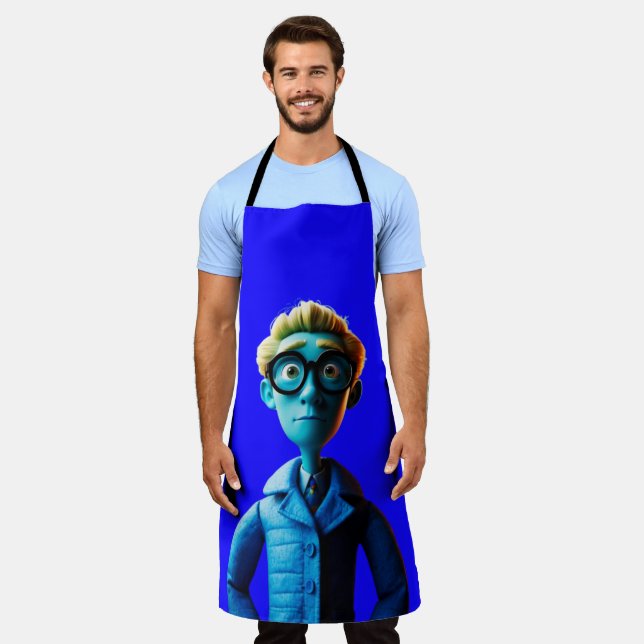 All-Over Print Apron (Worn)