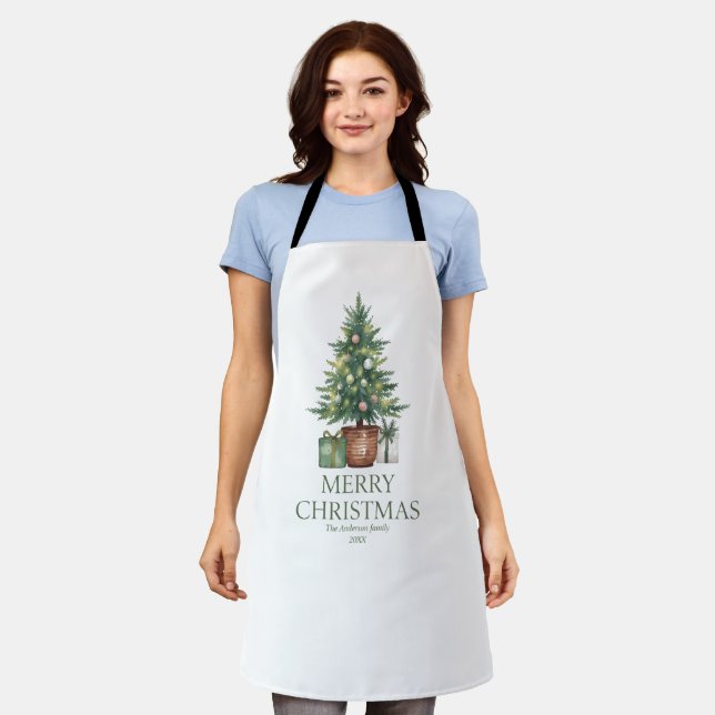 All-Over Print Apron (Worn)
