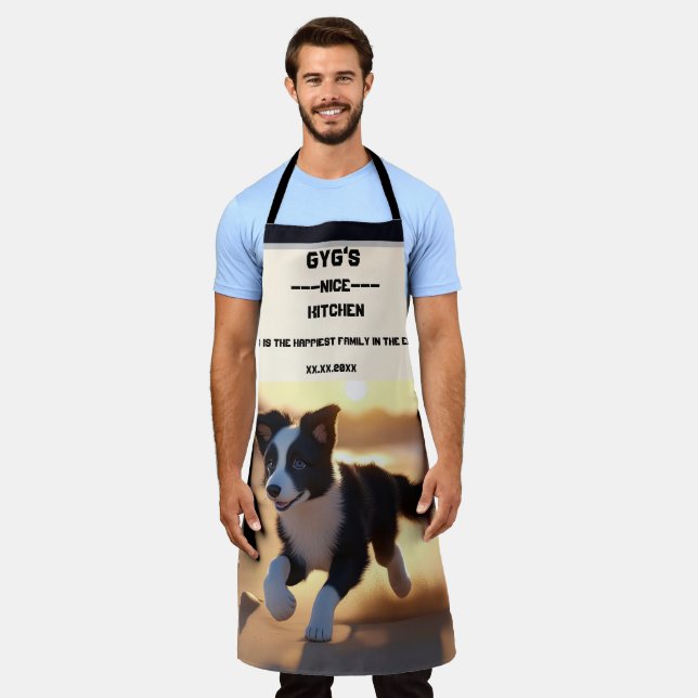 All-Over Print Apron (Worn)