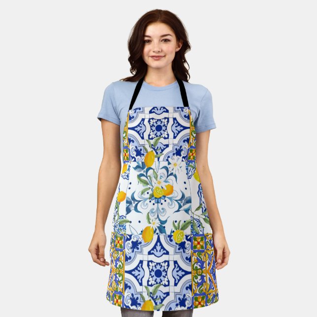 All-Over Print Apron (Worn)