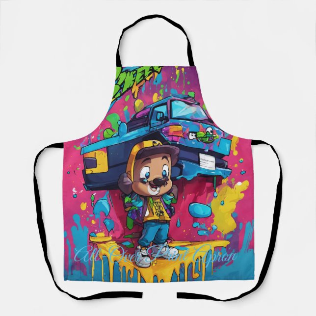 All-Over Print Apron (Front)