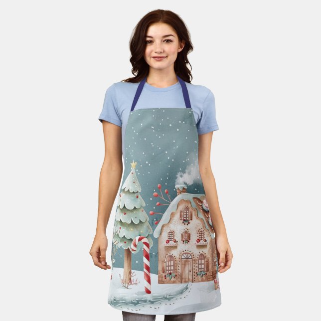 All-Over Print Apron (Worn)
