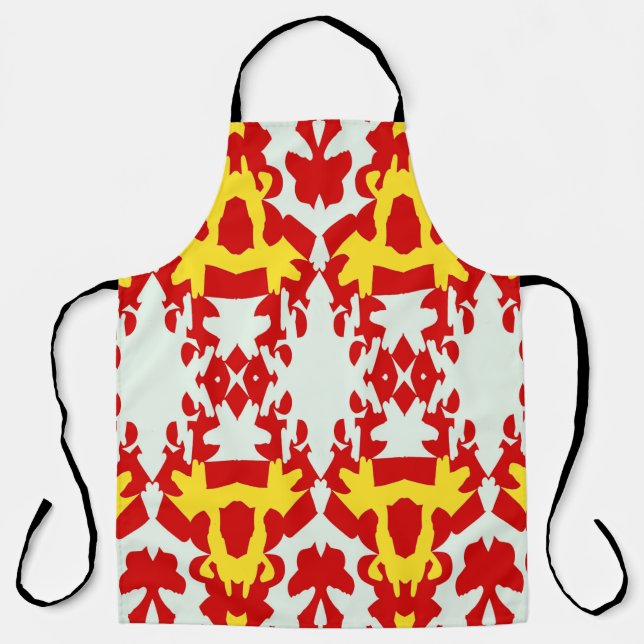 All-Over Print Apron, A classic fabric pattern  Ap Apron (Front)