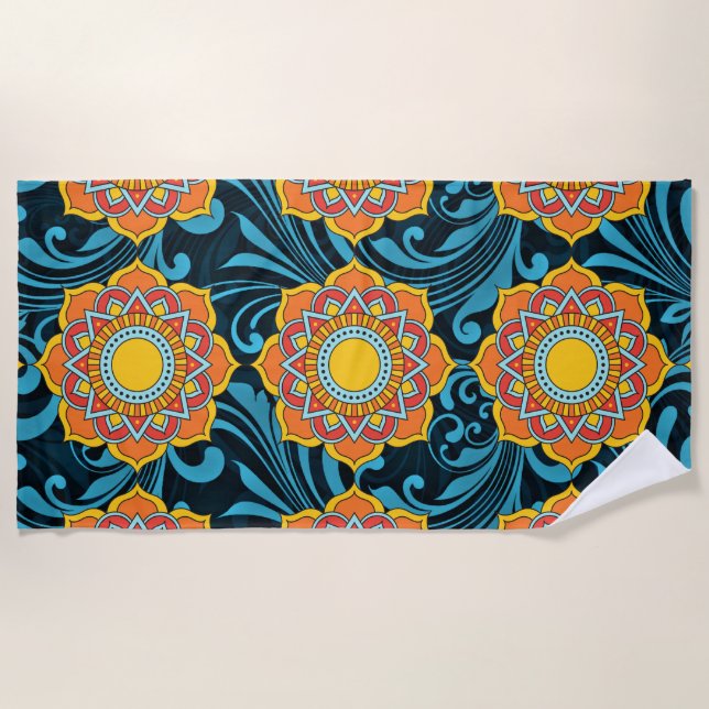 All-Over Print Apron Beach Towel (Front)