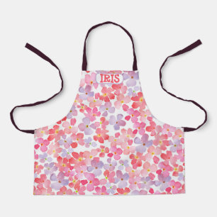 All-Over Print Apron Cheerful Watercolor