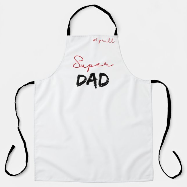 All-Over Print Apron for Dad (Front)