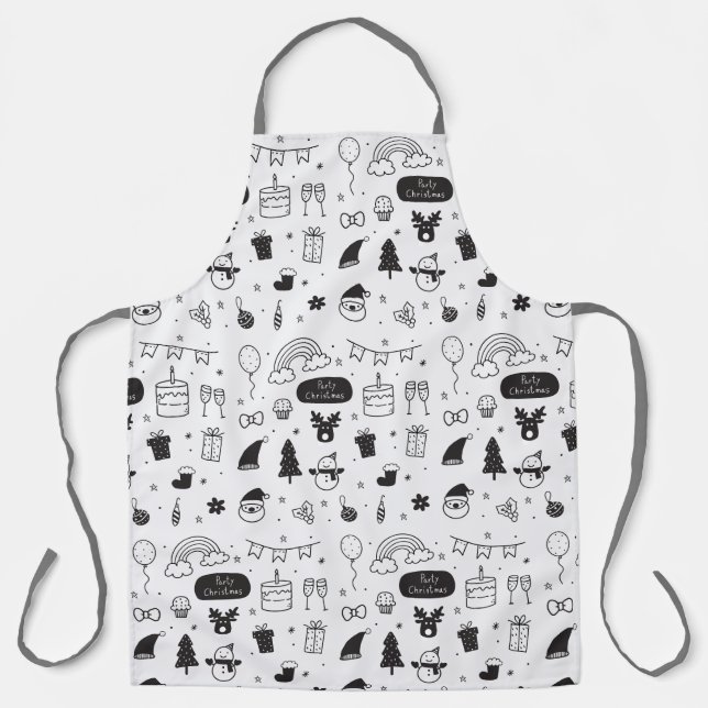 All-Over Print Apron, Large Apron (Front)