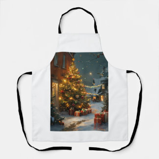 All-Over Print Apron, Medium Apron