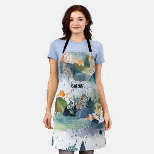 All-Over Print Apron Nature Scene