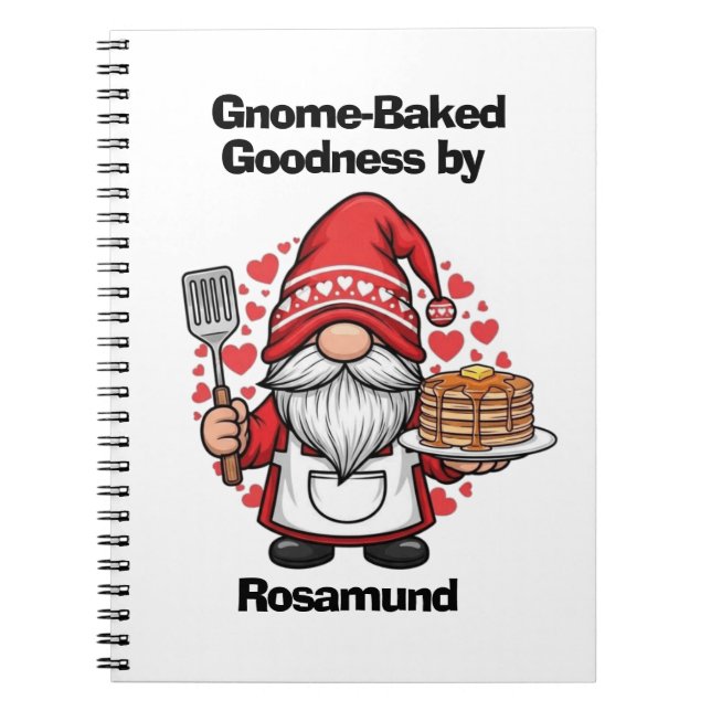 All-Over Print Apron Notebook (Front)