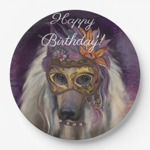 All-Over Print Apron Paper Plate