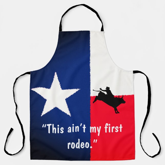 All-Over Print Apron Texas Flag (Front)