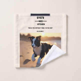 All-Over Print Apron Wash Cloth