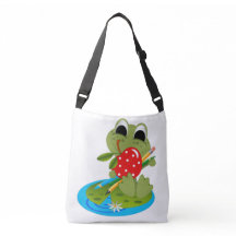 All-Over-Print Cross Body Bag, Medium