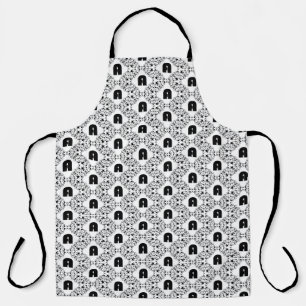 All over print Love Letters "A"  Apron