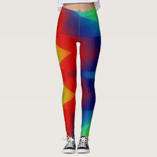 All-Over-Print multicolor "Ratti_Creative_Arts" L Leggings