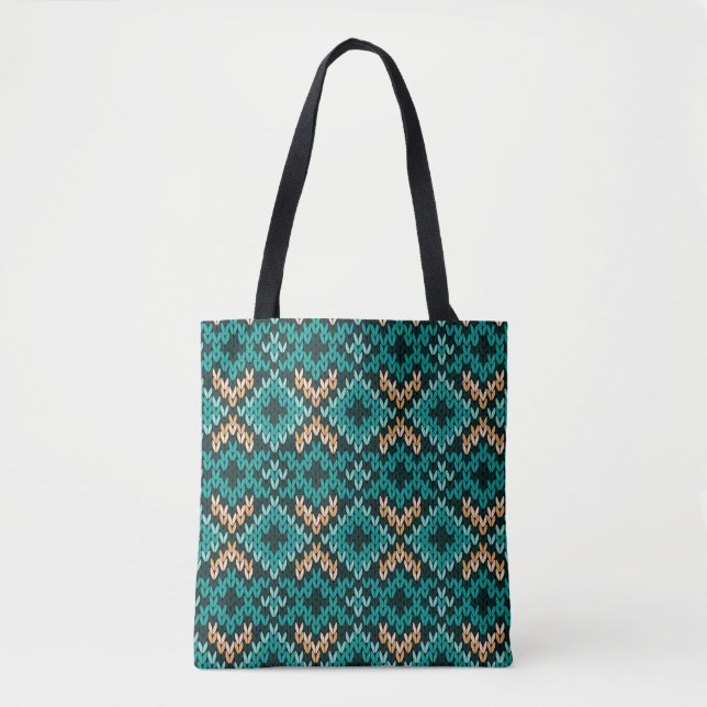 All-Over-Print Tote Bag, Medium!  (Front)