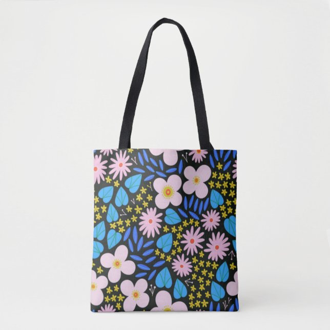 All-Over-Print Tote Bag, Medium (Front)
