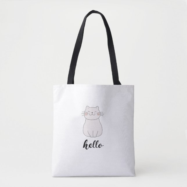 All-Over-Print Tote Bag, Medium (Front)