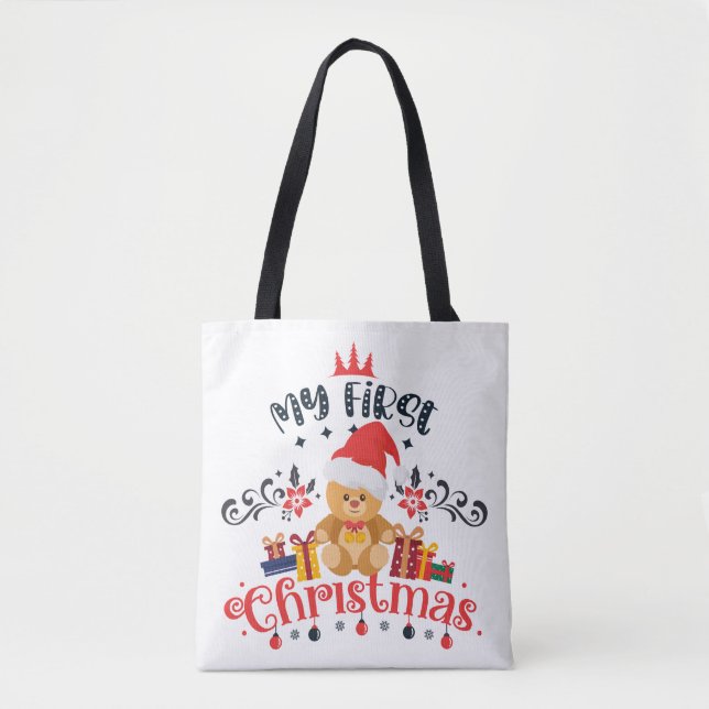 All-Over-Print Tote Bag, Medium Bag (Front)