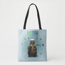All-Over-Print Tote, Shoulder Tote