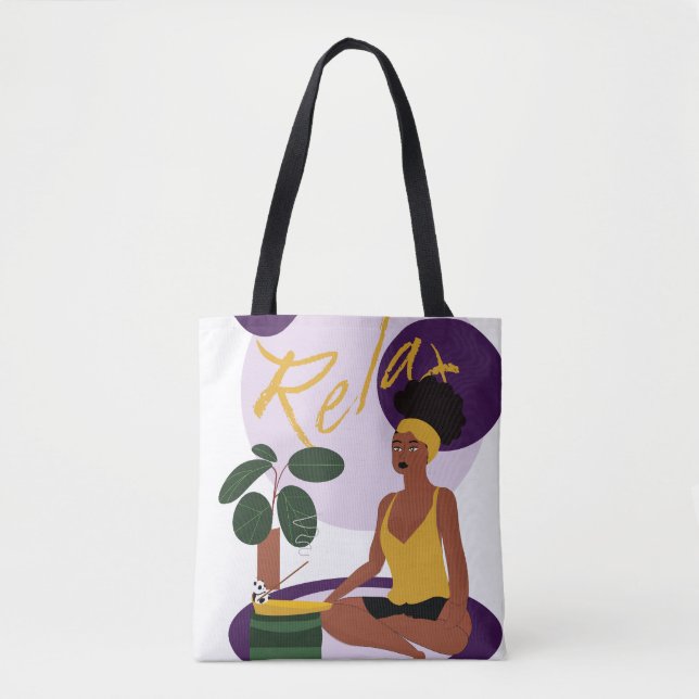 All-Over-Print Tote, Shoulder Tote Bag (Front)