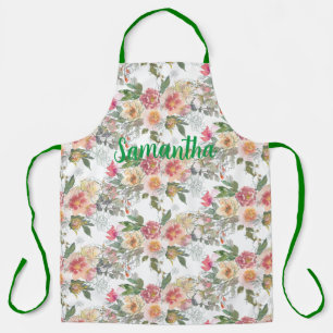 All over print with customizable text apron