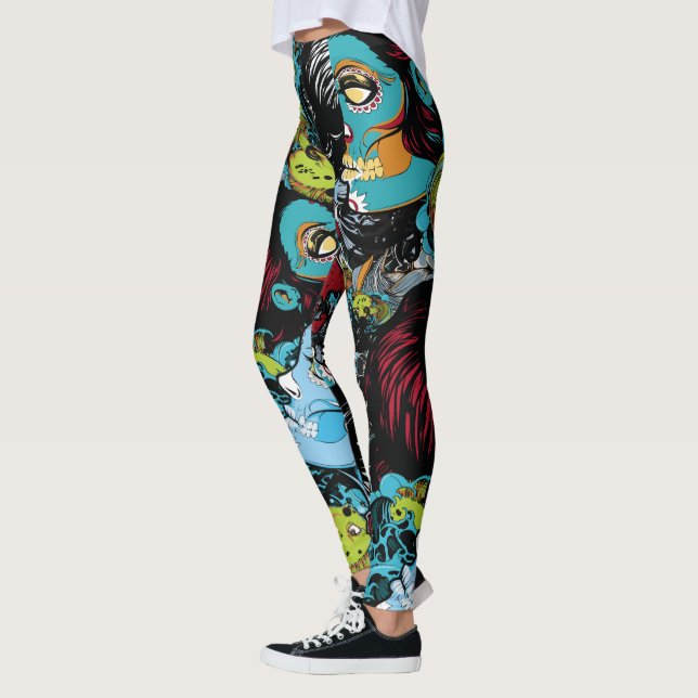 All over zombie leggings (Left)