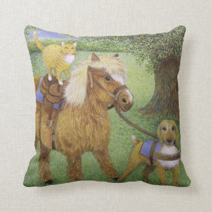 All Part of the Fun Throw Pillow