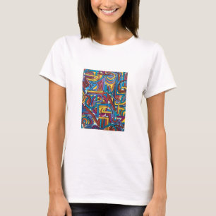 All Paths Go There-Abstract Art T-Shirt