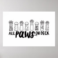 All Paws on Deck-Vert Famous Dog Quotes Foster Dog