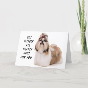 **ALL PRETTY FOR YOUR BIRTHDAY** CARD