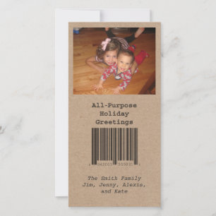 All Purpose Holiday Photo Card