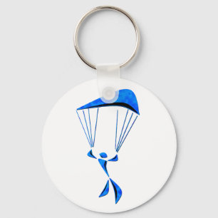 ALL REGIONS SKYDIVING KEYCHAIN