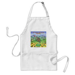 All Roads lead to Atlanta Georgia Standard Apron