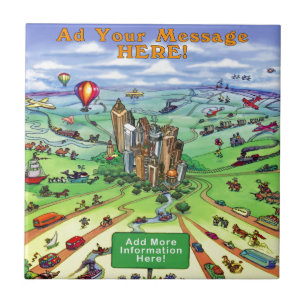 All Roads lead to Atlanta Georgia Tile