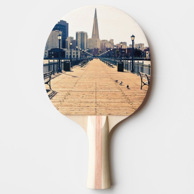 All roads lead to pyramid. ping pong paddle (Front)
