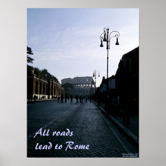 All Roads Lead to Rome Poster