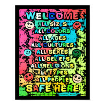 All Safe Here ~ Rainbow Welcome
