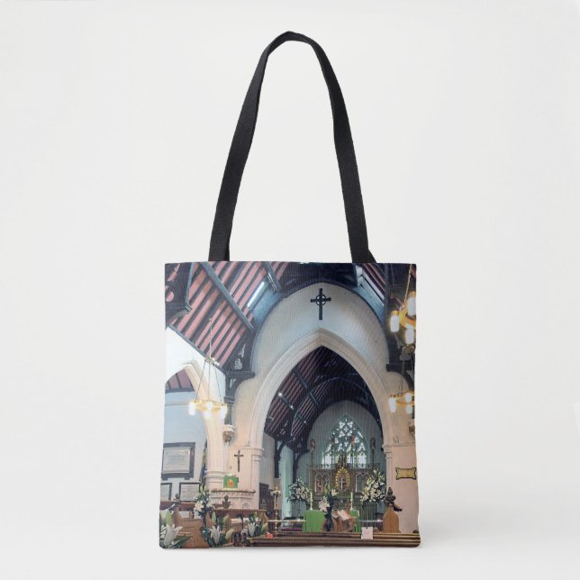 All Saints Church, Belvedere Tote Bag (Front)