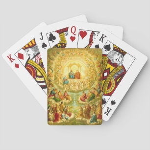 ALL SAINTS DAY FEAST DAY PARTY CELEBRATION PLAYING CARDS
