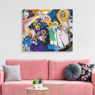 All Saints Day I Kandinsky Canvas Print