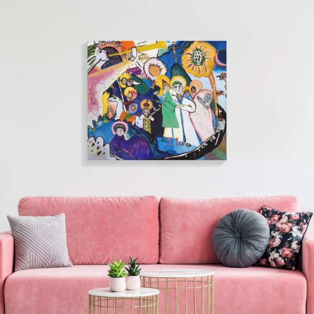 All Saints Day I | Kandinsky | Canvas Print (Insitu(LivingRoom))